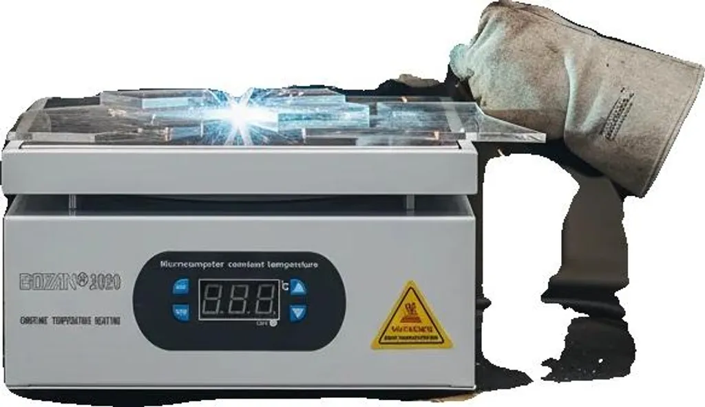 Station de préchauffage électronique 700W avec plateau chauffant 20cm
