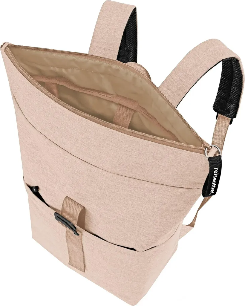 Sac à dos Rolltop Backpack 22L Twist Silver reisenthel gris robuste - 10