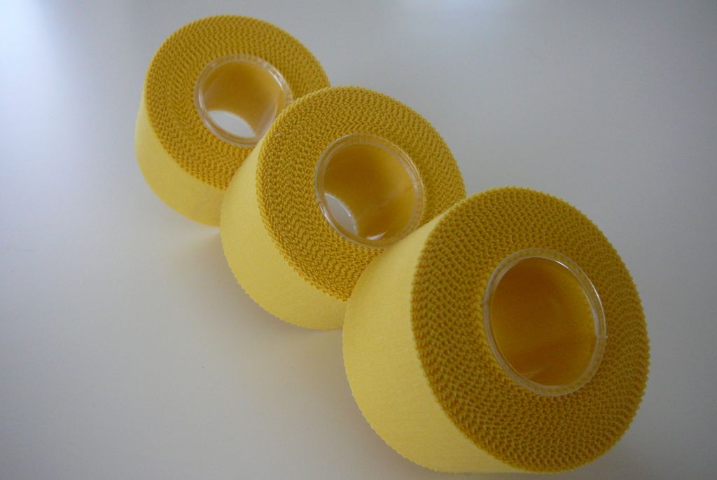 Funktionelles Profi-Sporttape im 3er-Pack, GELB, Produktbild 