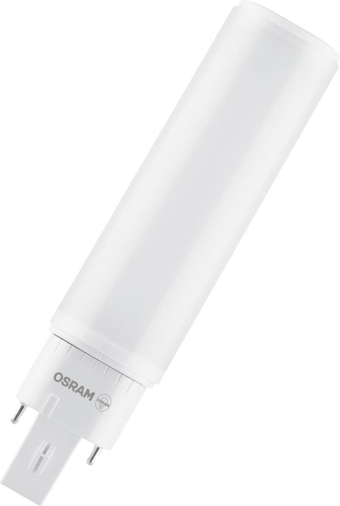 Osram LED Leuchtmittel Dulux D EM & AC 6W/840 G24d-1 2P Produktbild 