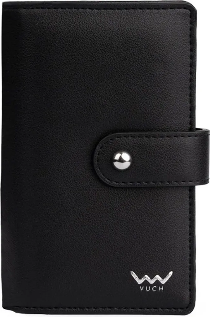 Portefeuille Femme Noir Maeva Middle Black pour Sac à Main Moderne