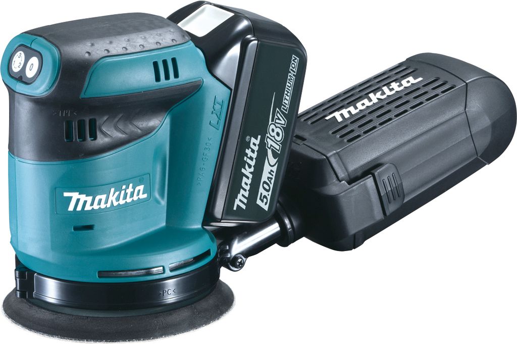 Makita Akku-Exzenterschleifer DBO180RTJ