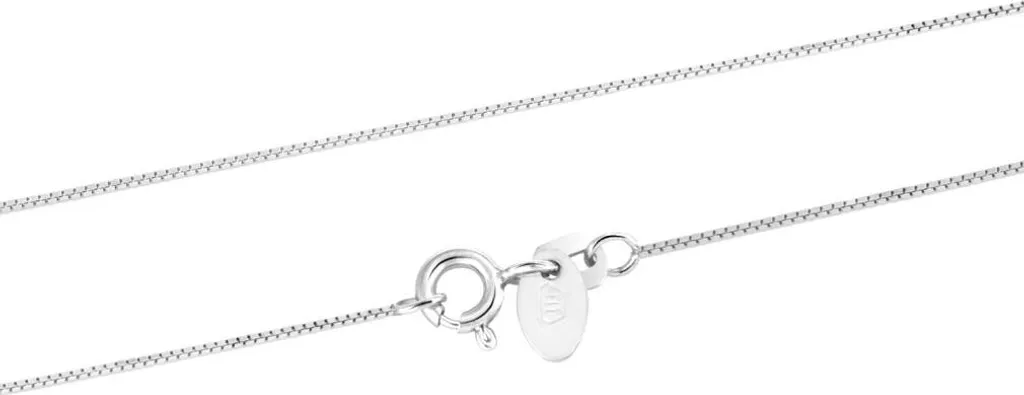 Chaîne argent enfant 38cm pour médaille de baptême - Modèle Venezia AGS1081