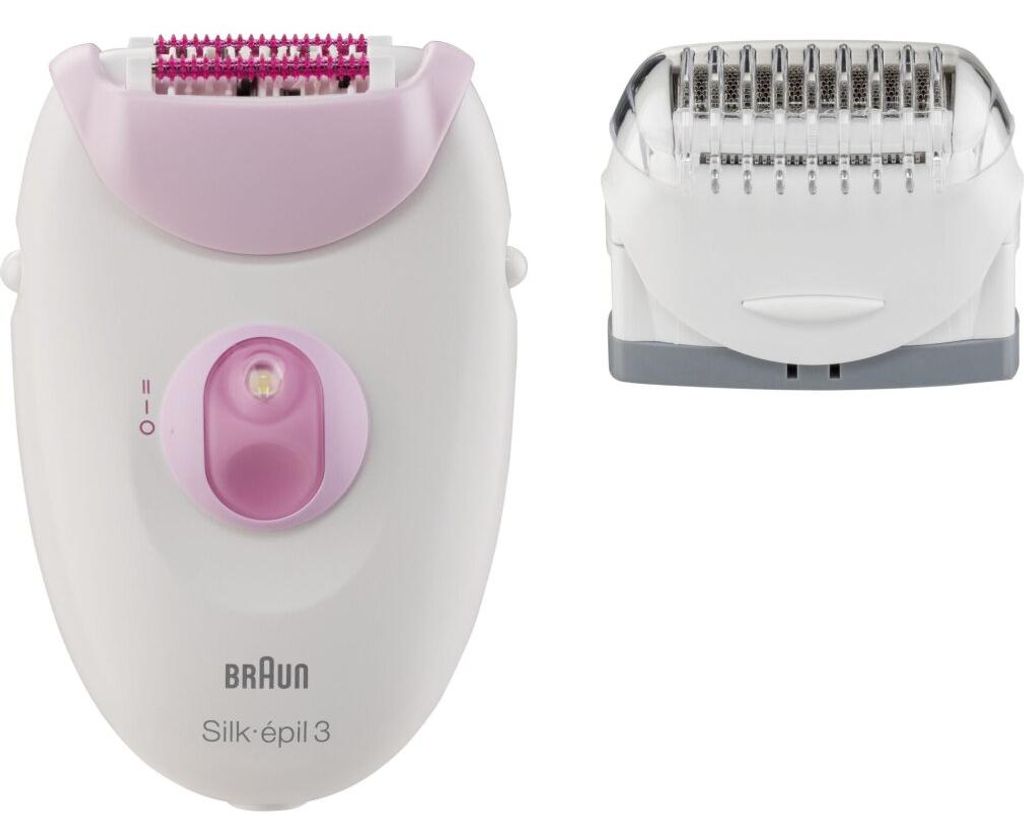 Rosa sektor-epilierer Braun SILKEPIL3031 Produktbild 