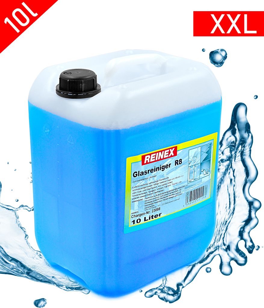 10 L Glasreiniger Spiegelreiniger Schreibenreiniger Produktbild 