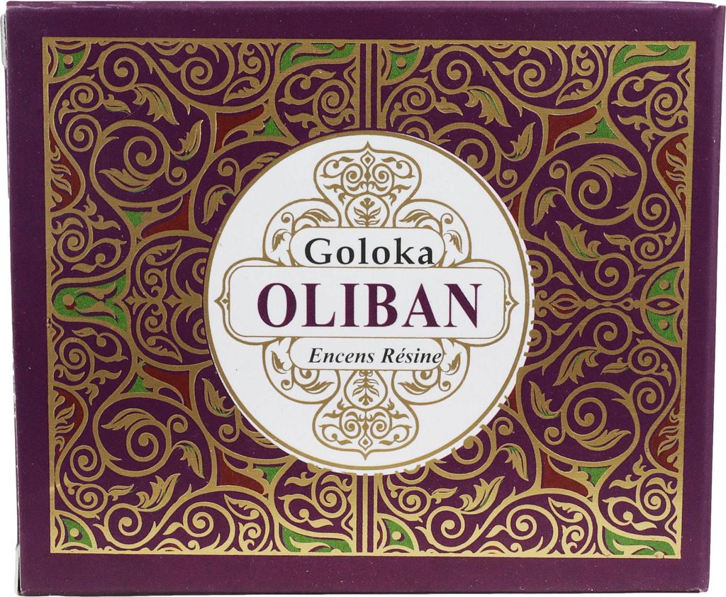 Goloka Räucherharz Olibanum 1x50g Räucherwerk indische Duftmischung