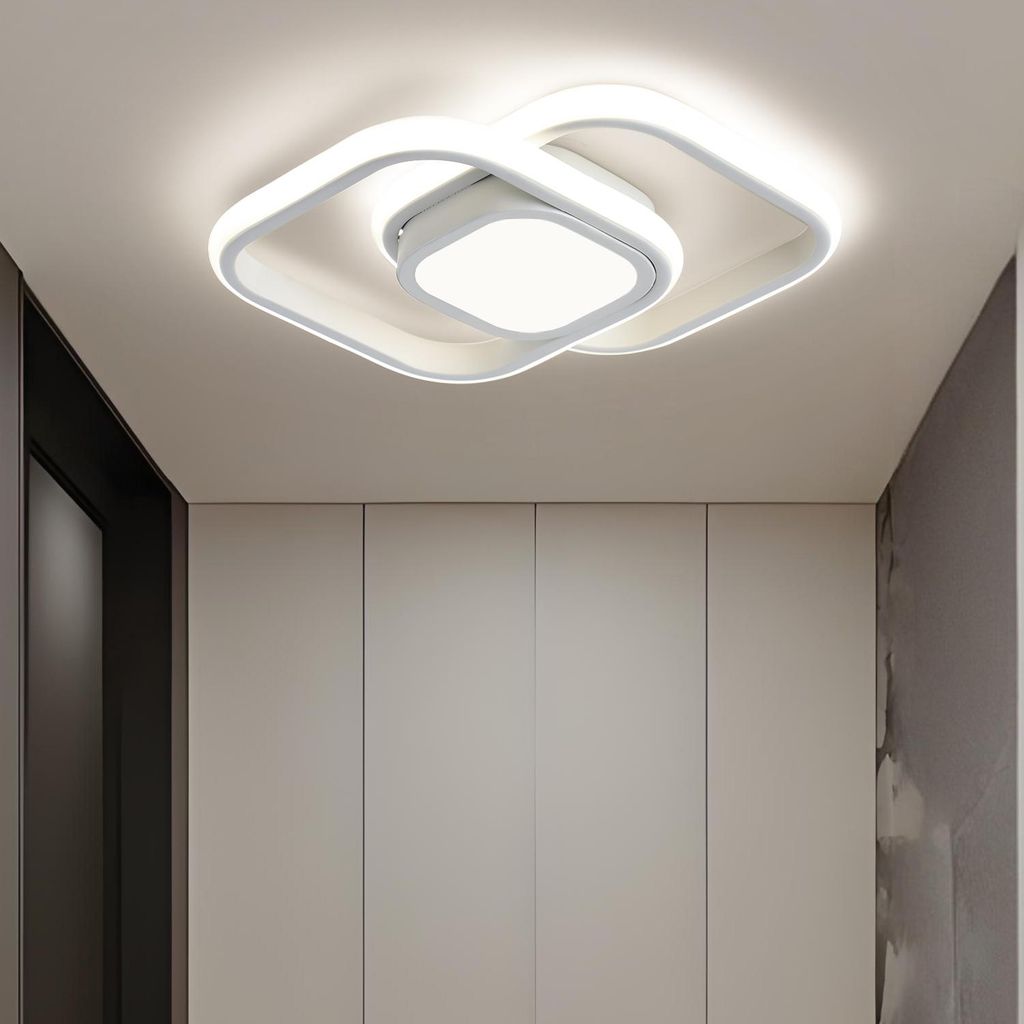 LED Deckenleuchte 24W Weiß Deckenlampe 4000K 2000LM Produktbild 
