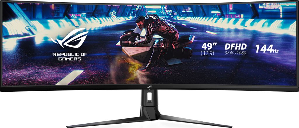 ASUS ROG Strix XG49VQ, Gaming-Monitor, (UWFHD, VA, Curved, Produktbild 
