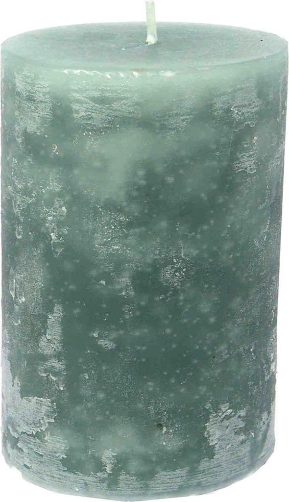 Stumpenkerze durchgefärbt mint 7,5 x Ø 5 cm Produktbild 