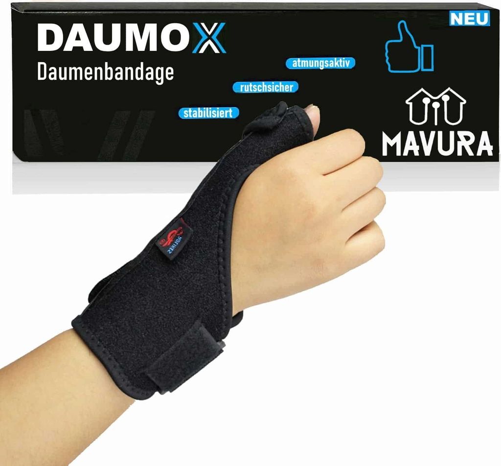 DAUMOX Daumenbandage Daumenorthese Daumenstütze Produktbild 