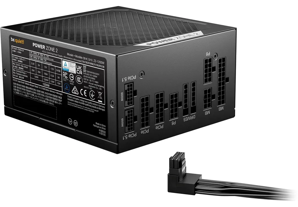 Be Quiet ! Power Zone 2 1200W Silence Absolu et Haute Performance PC DIY