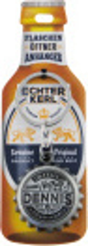 Echter Kerl Flaschenöffner Anhänger - Dennis