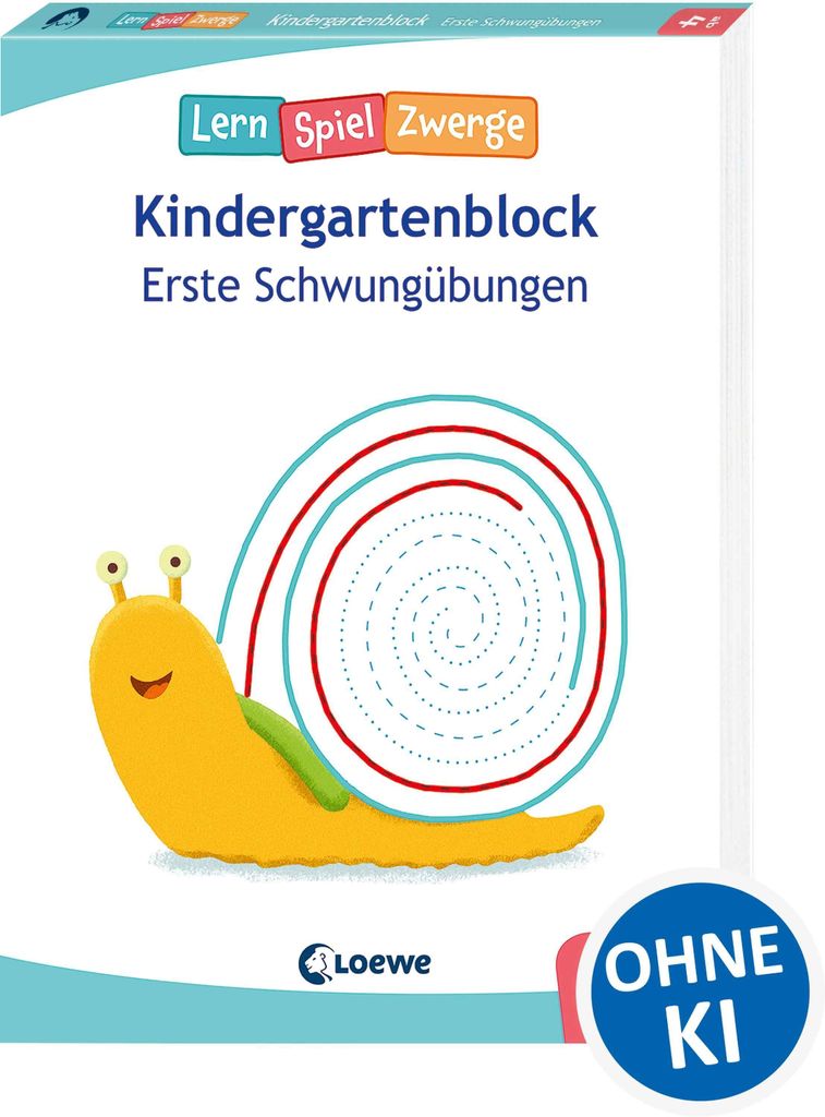 Die neuen LernSpielZwerge - Erste Schwungübungen