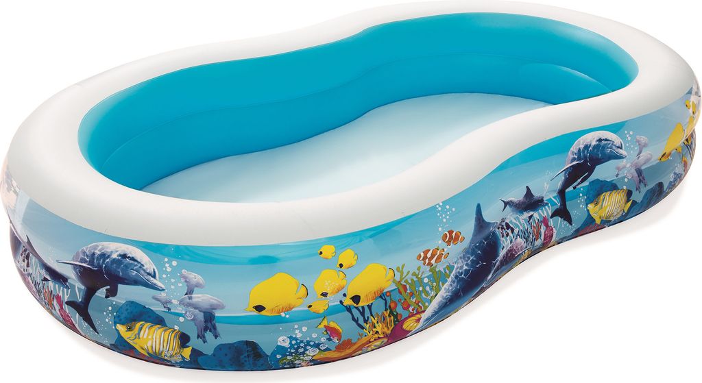 Bestway bassin à poissons gonflable 262 x 157 x 46 cm 54118 Image du produit 