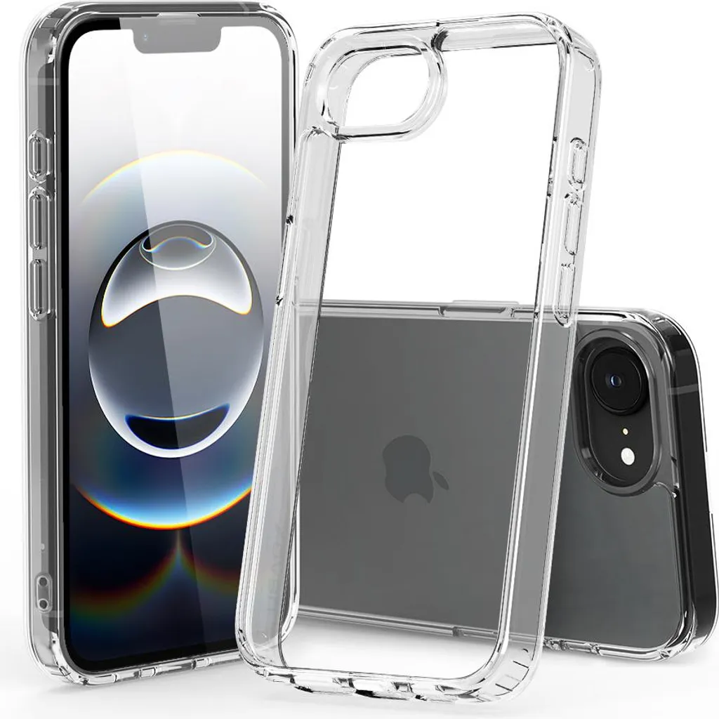Nevox 2496 Cover iPhone 16e Trasparente 6,1" - Protezione Invisibile