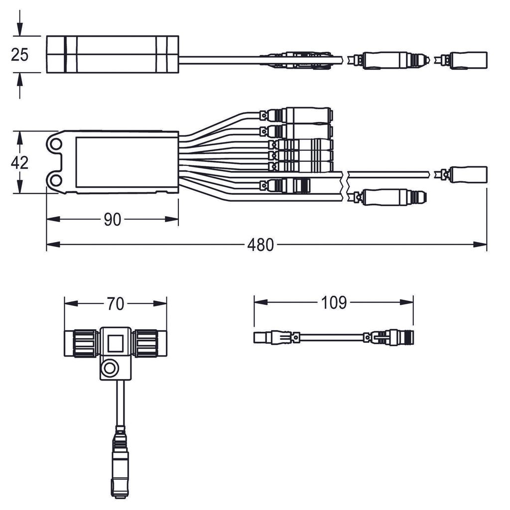 KWC AR Elektronikmodul, A3000open, EM1, ID 13020, 24 VDC