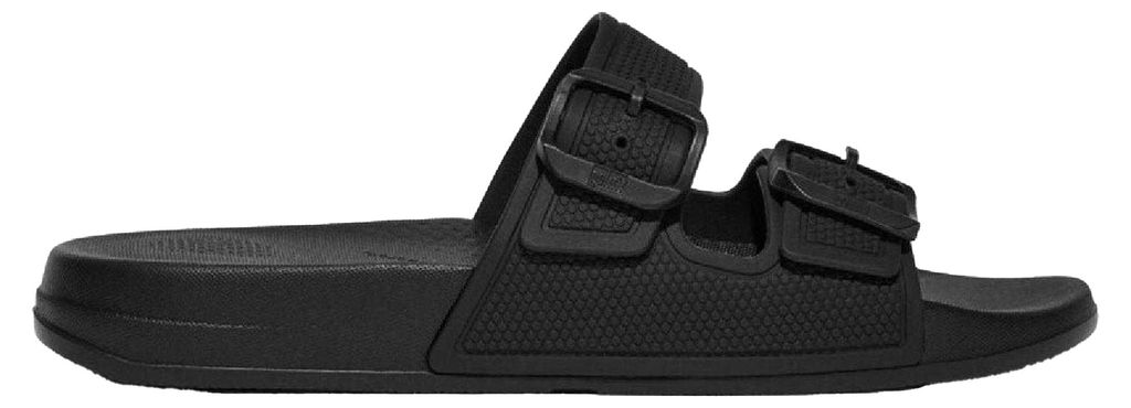 Fit Flop - "Iqushion" Badesandale für Herren GT20080 (39 EU) (Schwarz)