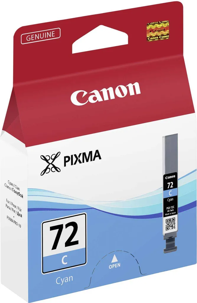 Canon PGI-72C - 14 ml - Ciano - Originale - Serbatoio d'inchiostro - per PIXMA PRO-10, PRO-10S; PIXUS PRO-10