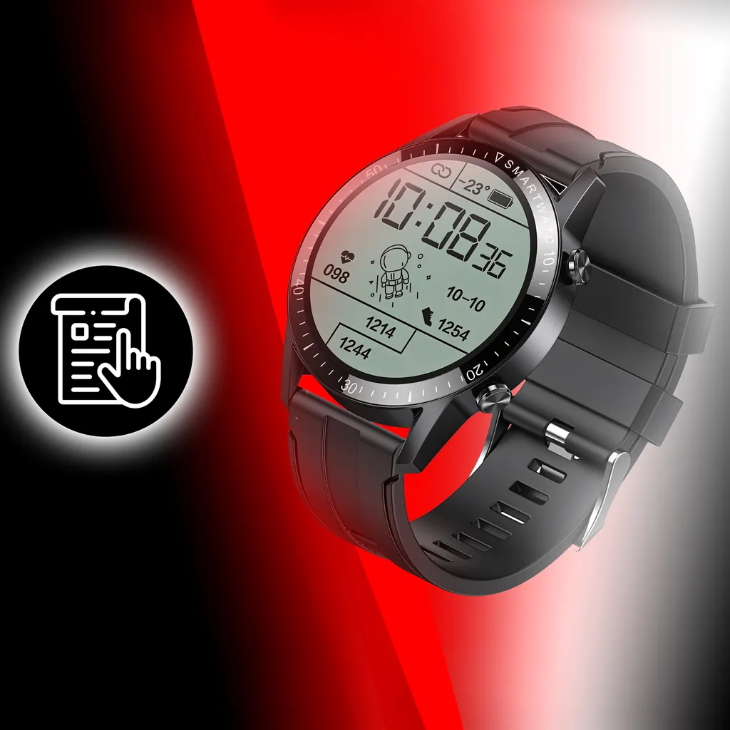 Smartwatch Bluetooth HD Tactile avec Suivi d'Activité et Cardiofréquence