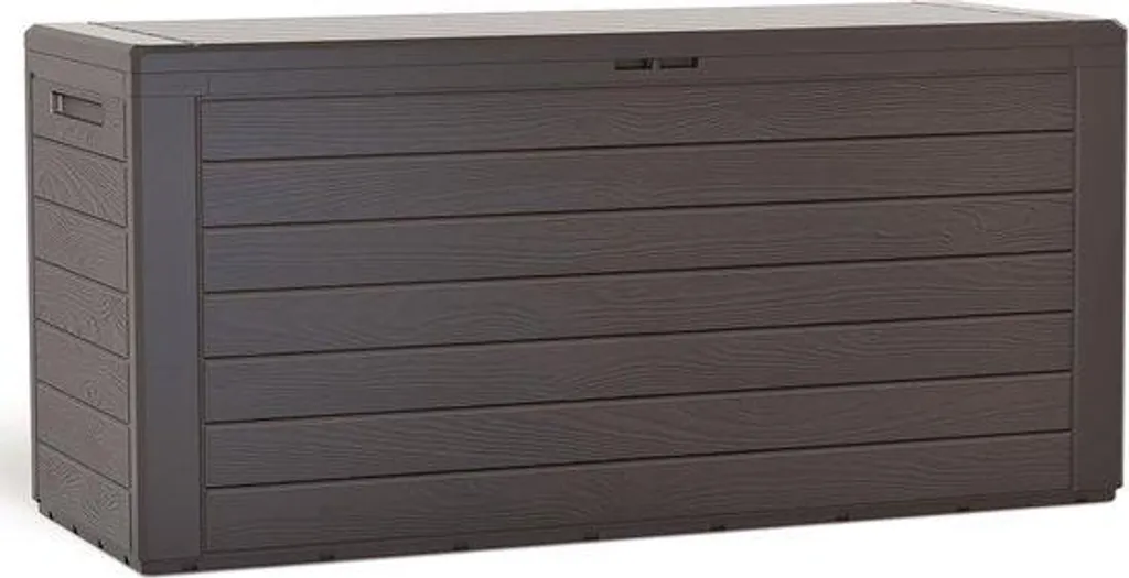 Coffre de rangement pour terrasse - Stockage jardin 280L 116cm résistant