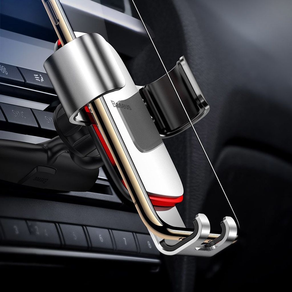Baseus Metal Age Gravity Car Mount Metalowy grawitacyjny Zdjęcie produktu 10