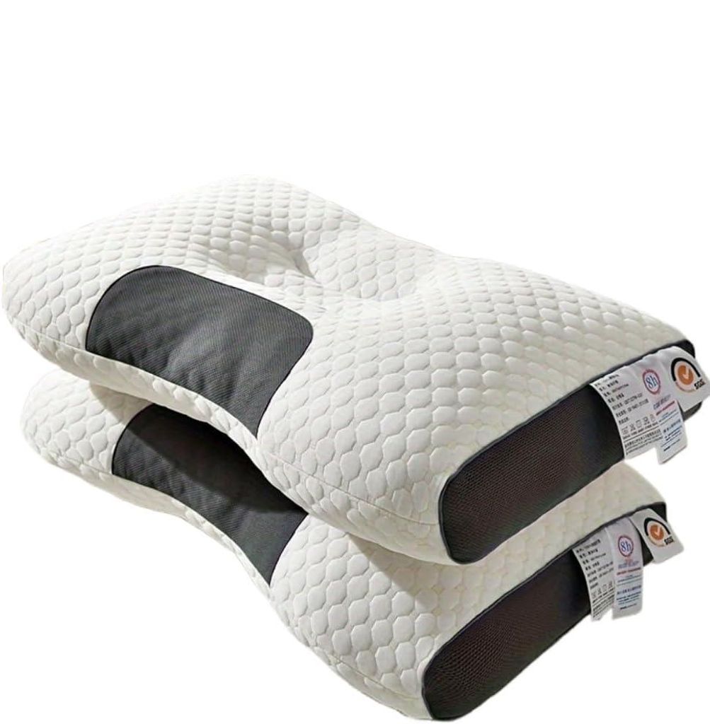 2 Stück Bequemes Nackenstützkissen | Ergonomisches Produktbild 