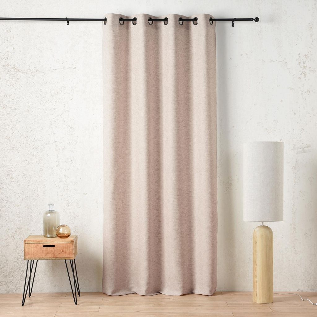 Siebvorhang mit Ösen Polylin Satin