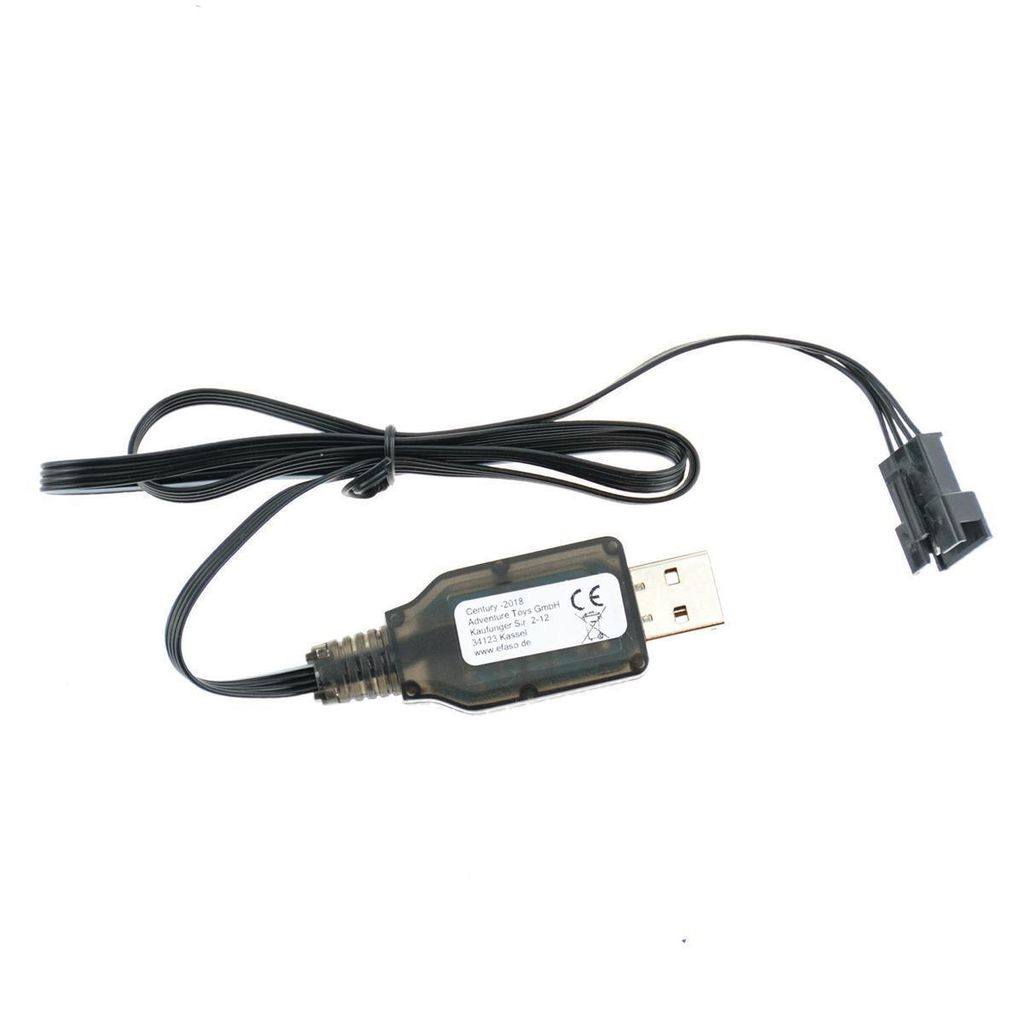 032 USB-Ladekabel | 3,7V x 2 | 500mAh | JST-SM 4-Pin Stecker | UDI 001