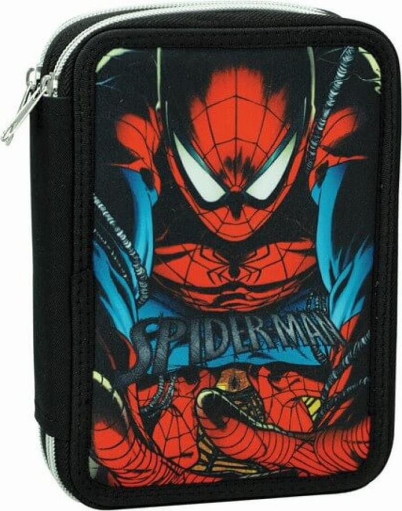 Spiderman Shadow 2-stöckiges gefülltes Federmäppchen