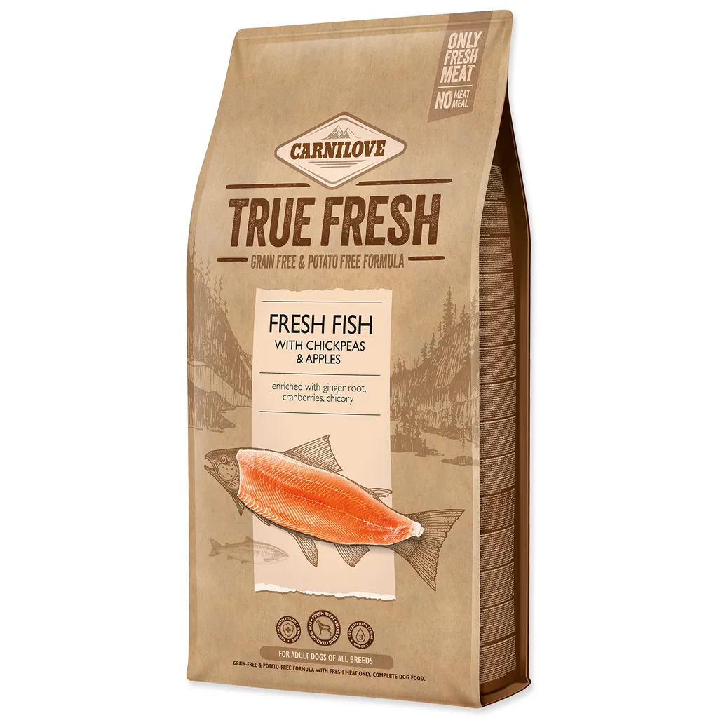 Carnilove True Fresh Fish 11,4kg - Il Meglio del Mare per il Tuo Cane
