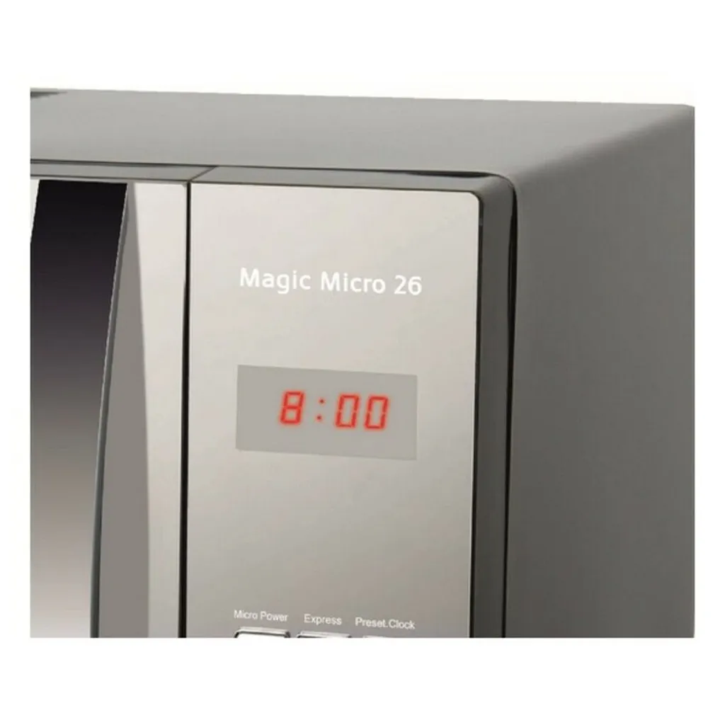 Micro-ondes Haeger Magic Micro 26 Gris 800W : Performance et Design Épuré - 2