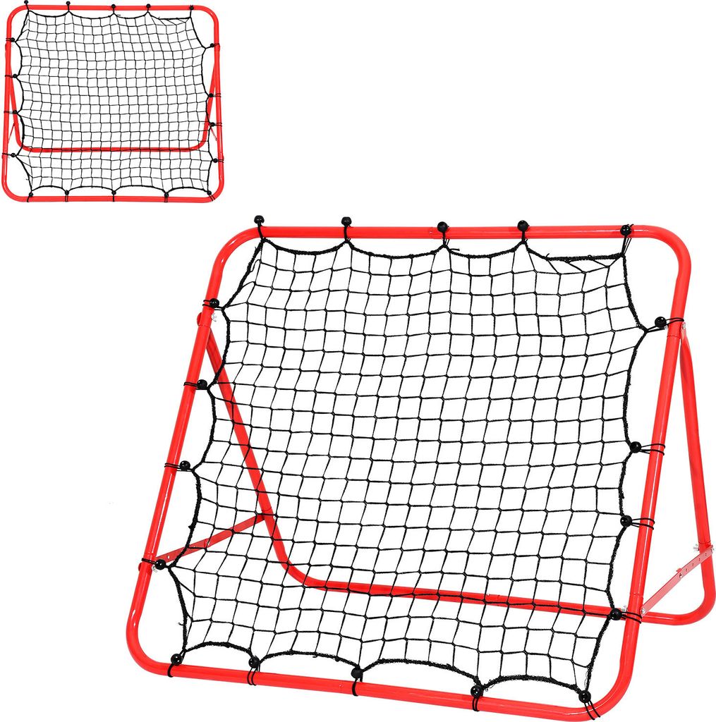 Jopassy Fußball Rebounder Kickback Rückprallwand 103 x 100 Produktbild 