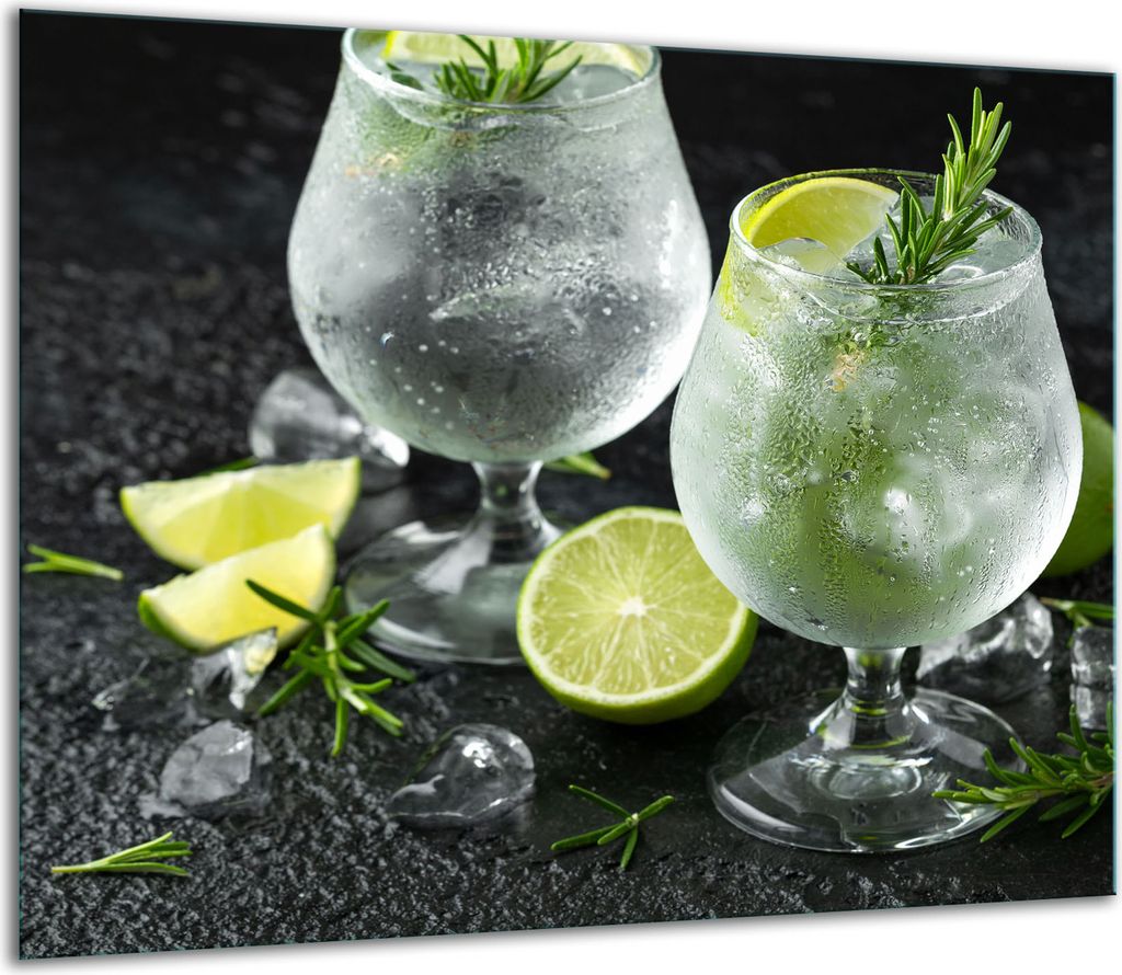 Herdabdeckplatten Glaskeramikkochfeld-Abdeckung Spritzschutz Glas 60x52cm Getränk