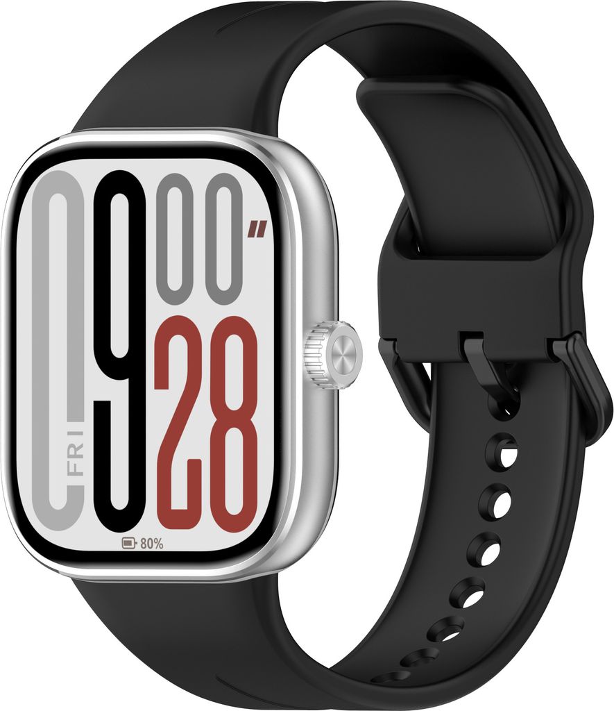 Cinturino In Silicone Per Honor Band 3/4/5 - Ricambio Nero - Impermeabile Con Fibbia - 18,5 Cm - 2