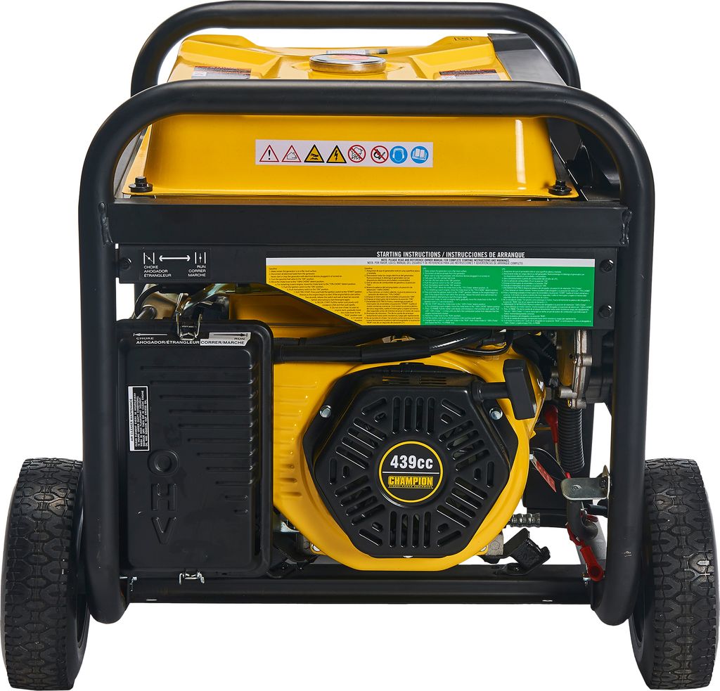 Champion Power Equipment Stromaggregat Benzin + Gas 7000 Produktbild 6