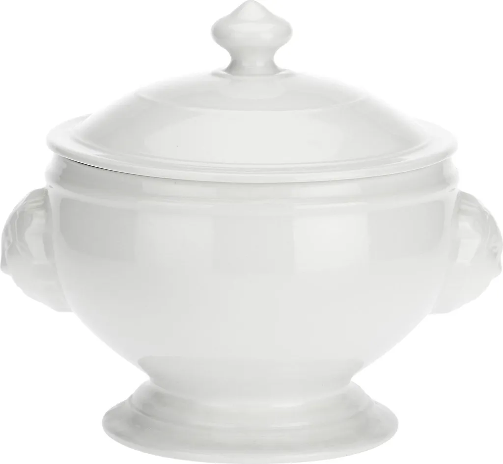Soupière Isotherme Porcelaine 3L Lion : Gardez vos Plats au Chaud avec Style