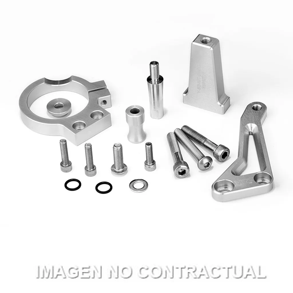 Support amortisseur de direction moto Honda MSX 125 kit complet Alu