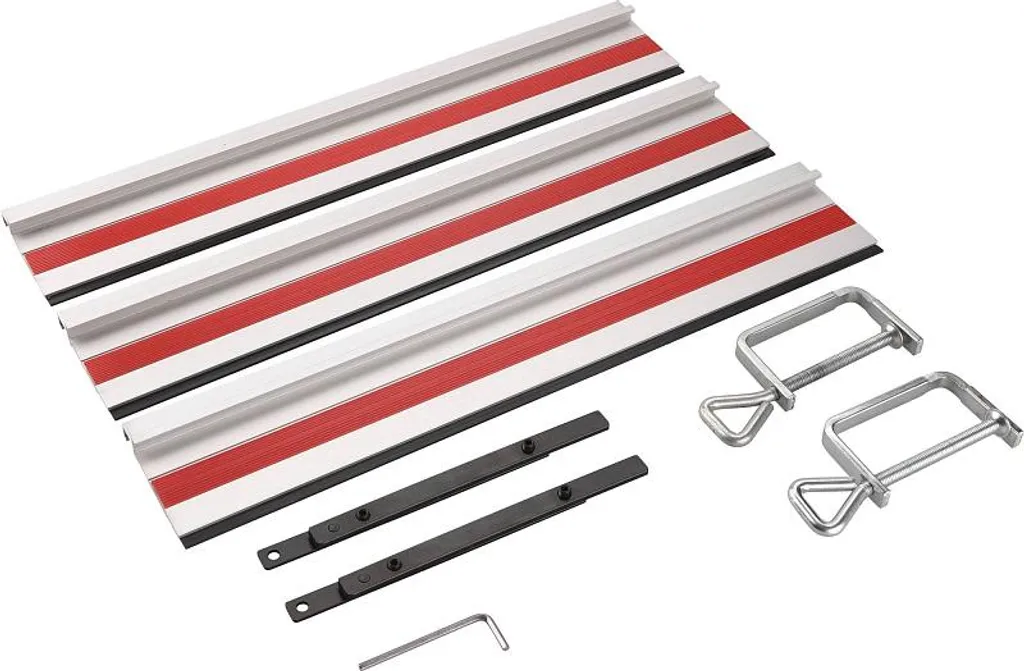 Rail de guidage pour coupes droites 126cm - Extol Premium 8893022B