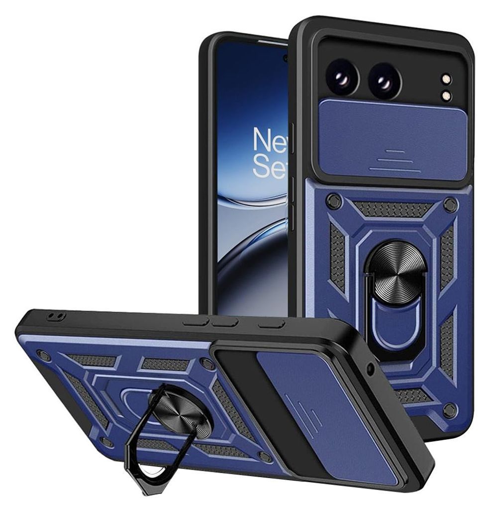 Techsuit Camshield Back Cover Hülle für OnePlus Nord 4 - Blau