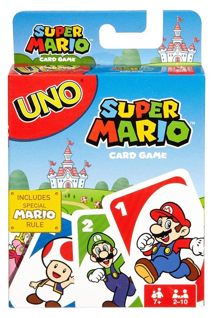 Mattel DRD00 - Mattel Games - Super Mario - UNO Kartenspiel Produktbild 