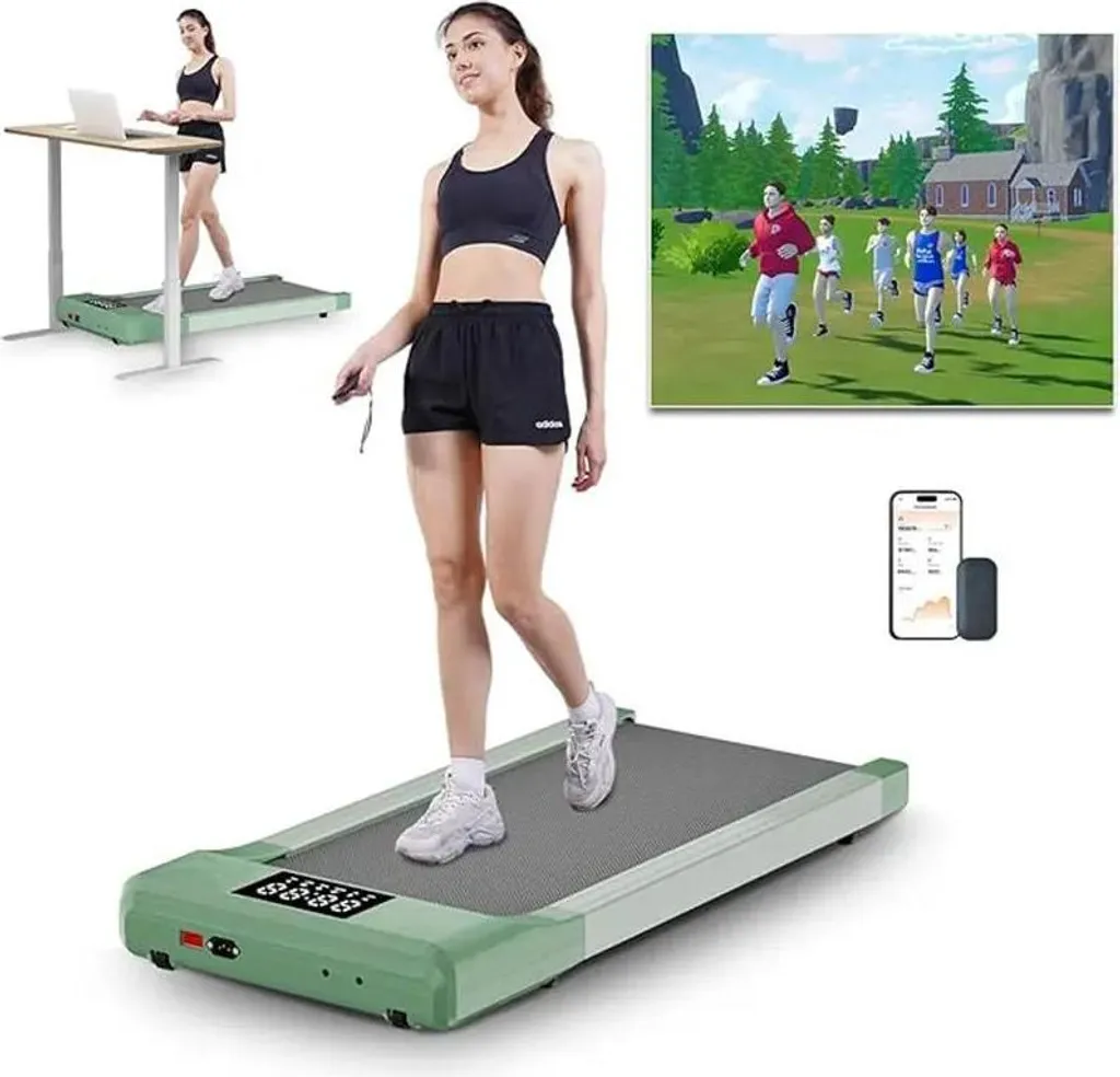 Walking Pad Silencieux 2,5 CV - Tapis de Course Bureau Charge 136 kg