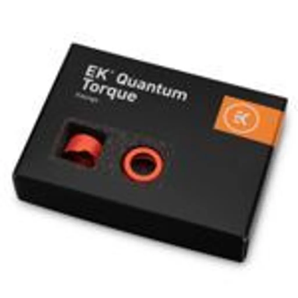 EK-Quantum Torque Compression Ring HDC 12 Red Pack 6 3831109835999 - 5