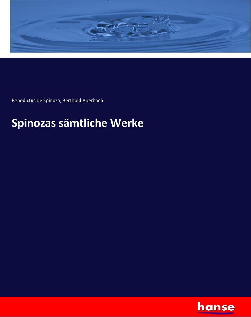 Spinozas sämtliche Werke