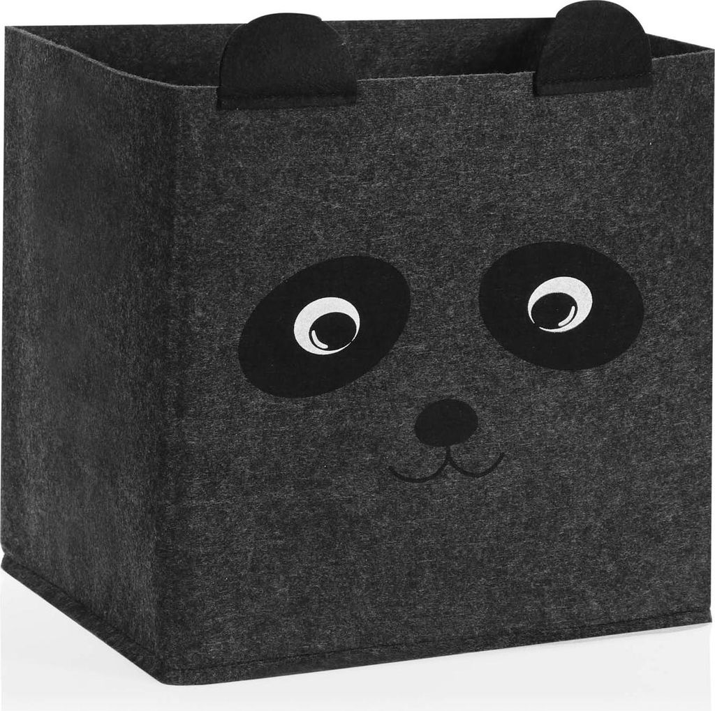 com-four® Aufbewahrungsbox - Korb für Babyprodukte, Bücher Produktbild 