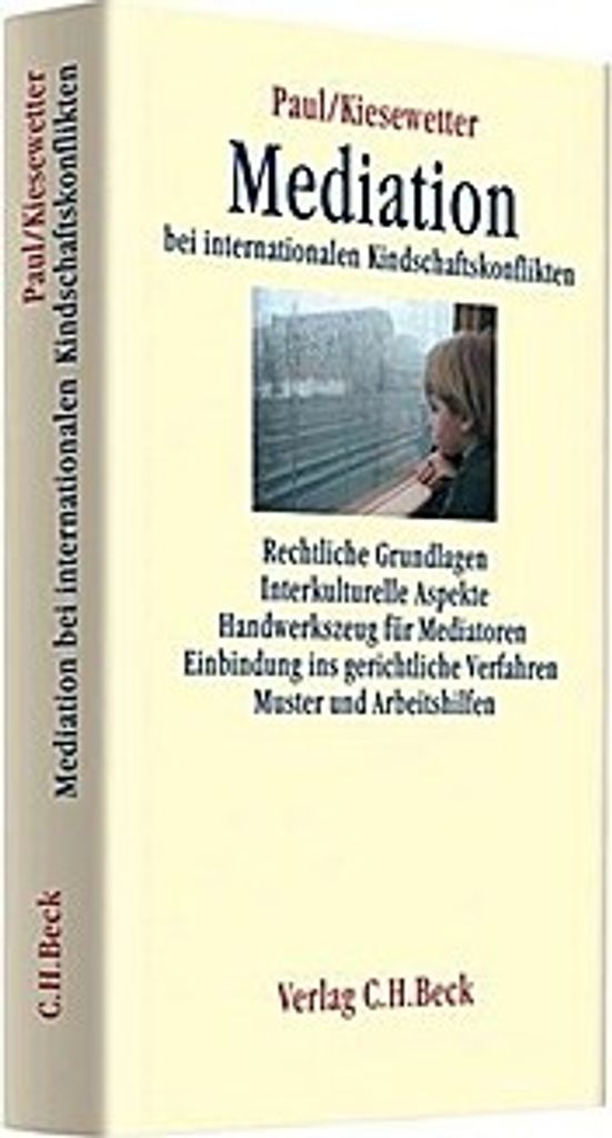 Mediation bei internationalen Kindschaftskonflikten