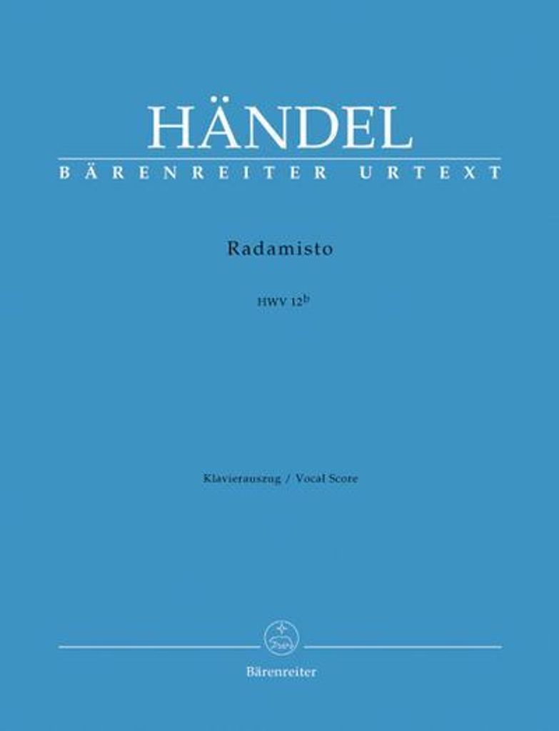 Radamisto HWV12b Klavierauszug (it/dt)