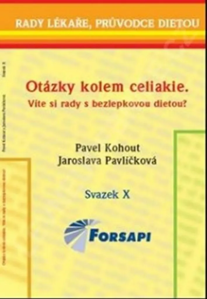 Réussir son régime sans gluten avec le livre Otázky kolem celiakie v2