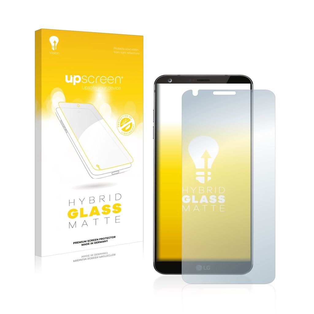 upscreen Entspiegelungs Schutzglas für LG G6 Schutzfolie Panzer Folie Glas Display Schutz matt
