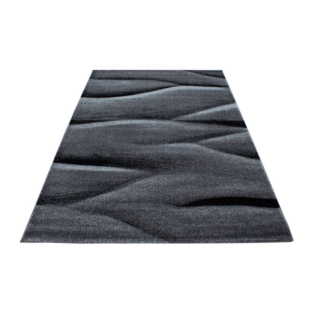 Teppich LUCCA BLACK 160 X 230cm Rechteck