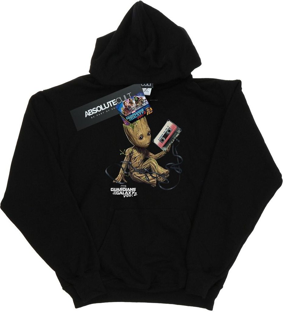 Marvel - "Guardians Of The Galaxy" Kapuzenpullover für Jungen BI7454 (152-158) (Schwarz)